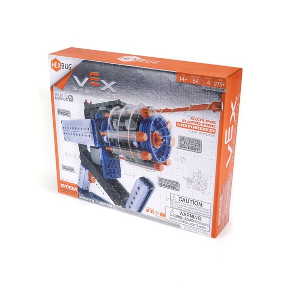 NWT HEXBUG VEX Robotics Gatling Rapid Fire Motorized - Picture 2 of 5